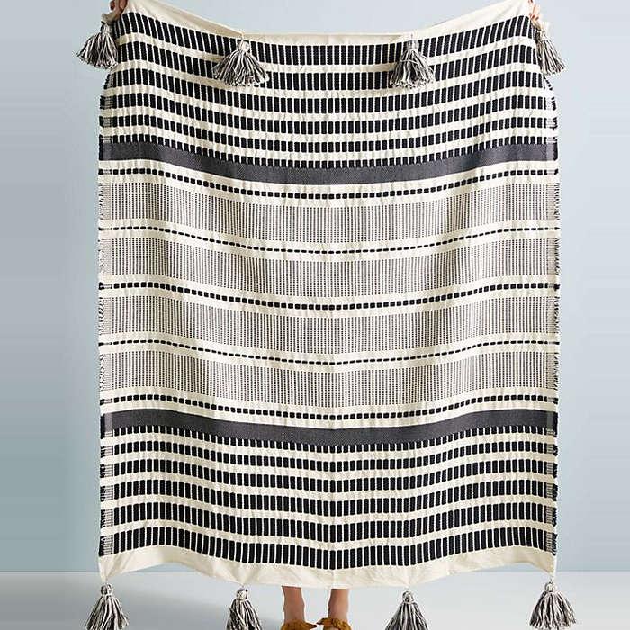 Anthropologie Zephyr Throw Blanket