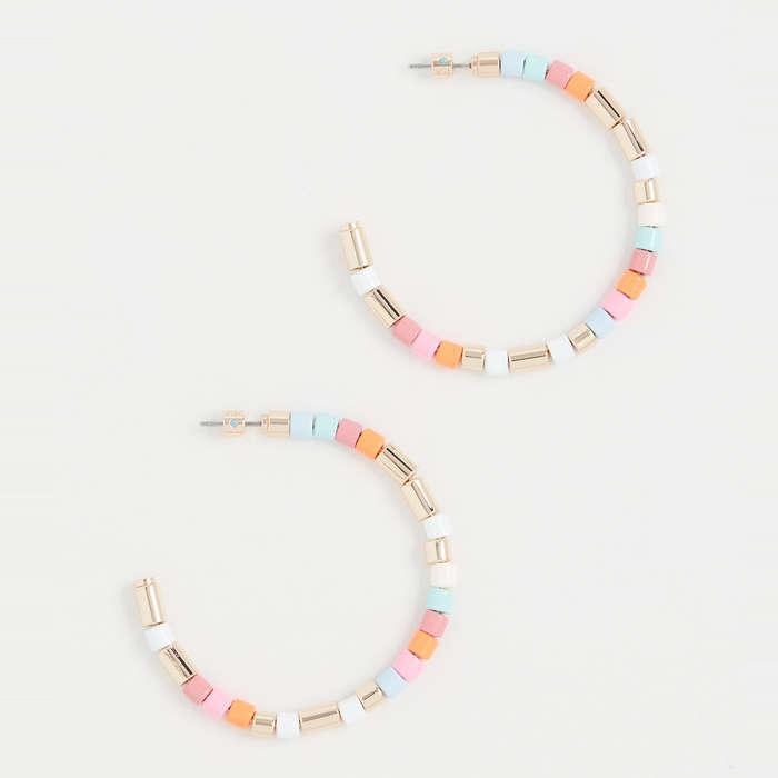 Roxanne Assoulin Pastel Hoop Earrings