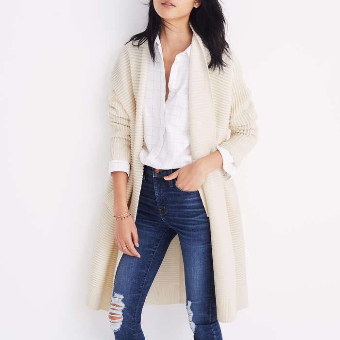 Madewell Fulton Sweater-Coat