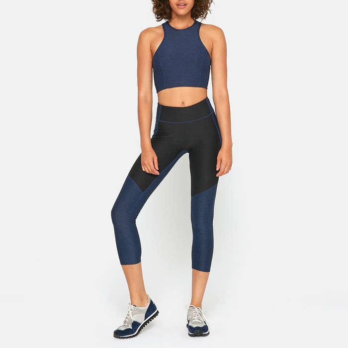 Outdoor Voices 3/4 Two-Tone Warmup Legging - "I finally tried OV leggings this year—officially hooked"