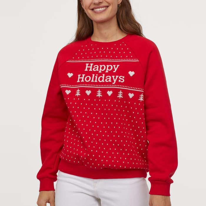 H&M Printed Sweatshirt