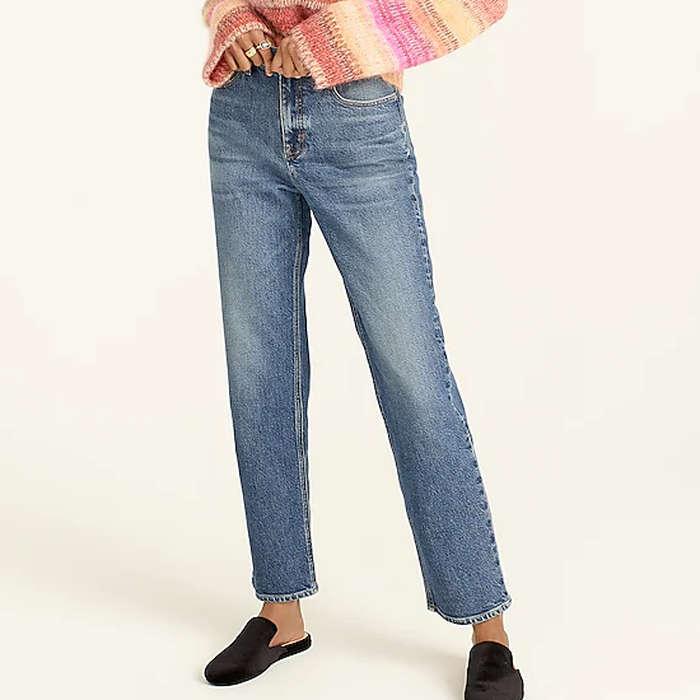 J.Crew Full-Length '90s Classic Straight Jean In Poole Wash