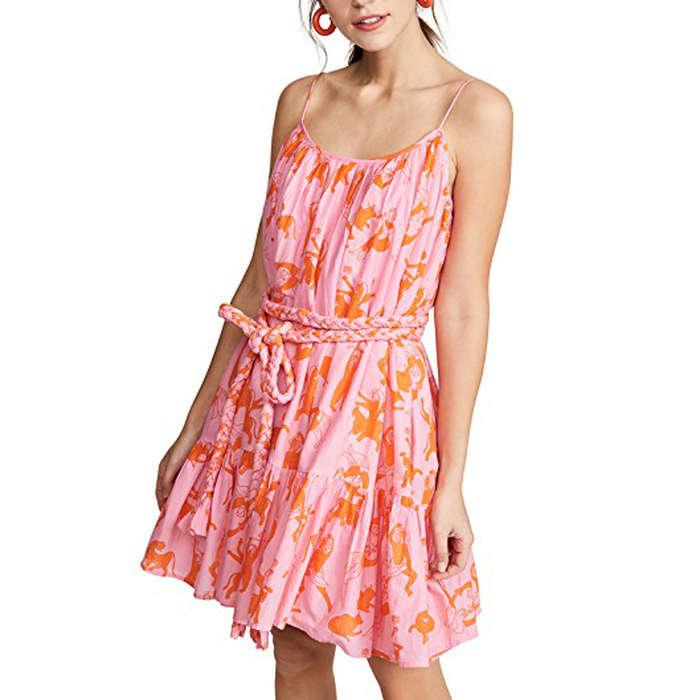 Rhode Nala Sleeveless Print Mini Dress