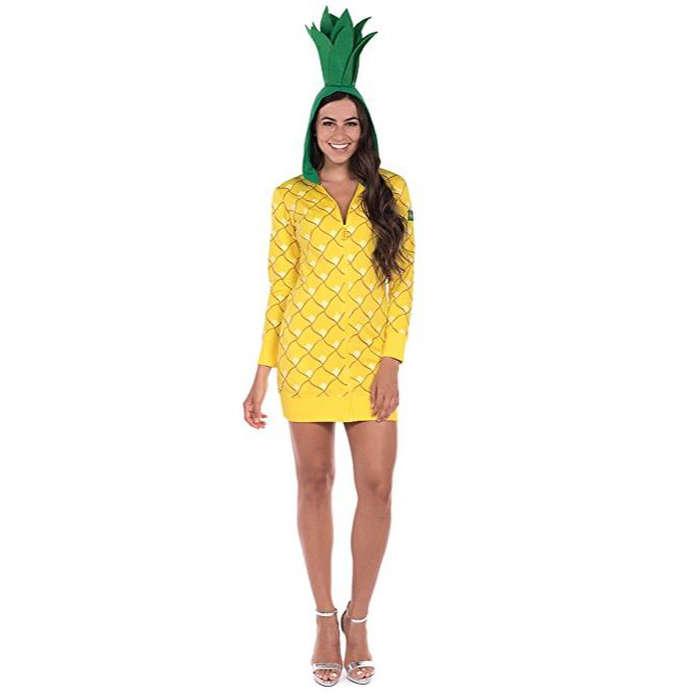 Tipsy Elves Pineapple Halloween Costume Dress