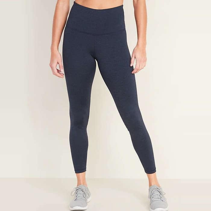 Old Navy High-Waisted Elevate 7/8-Length Compression Leggings