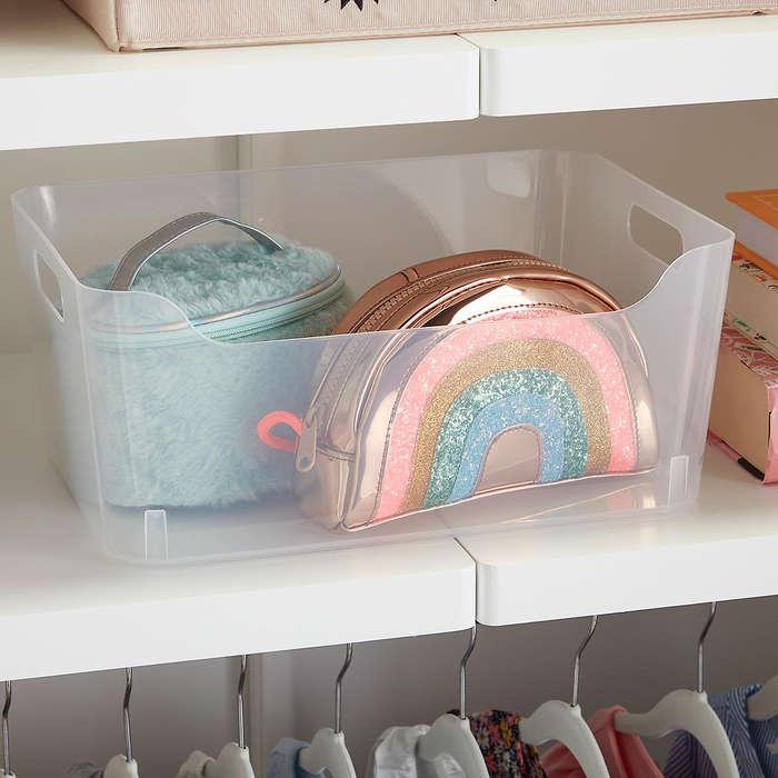 Clear Plastic Storage Bins With Handles