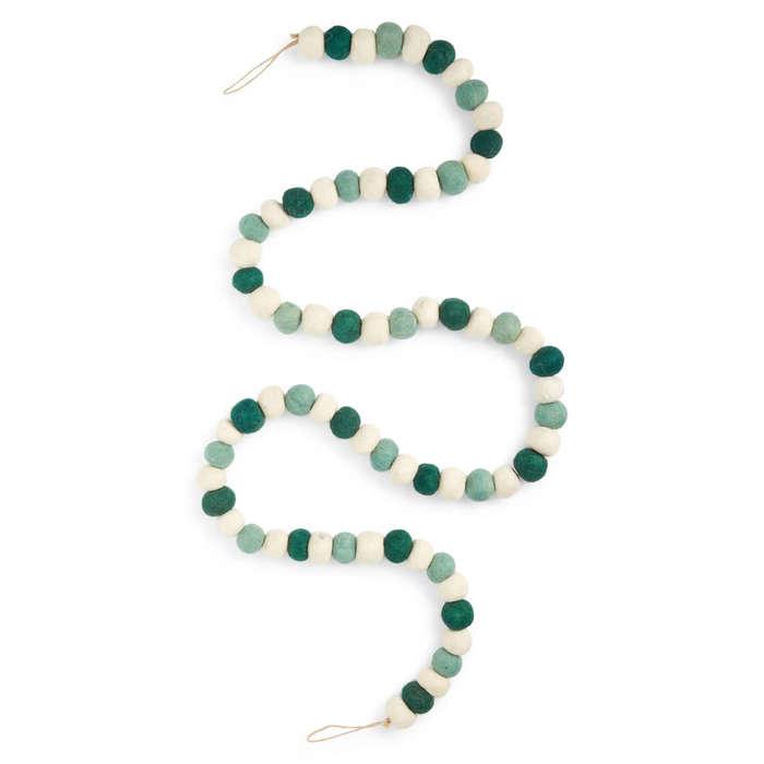 Nordstrom at Home Felt Ball Garland
