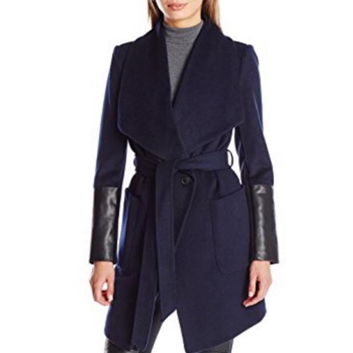 BCBGeneration Wrap Wool Coat