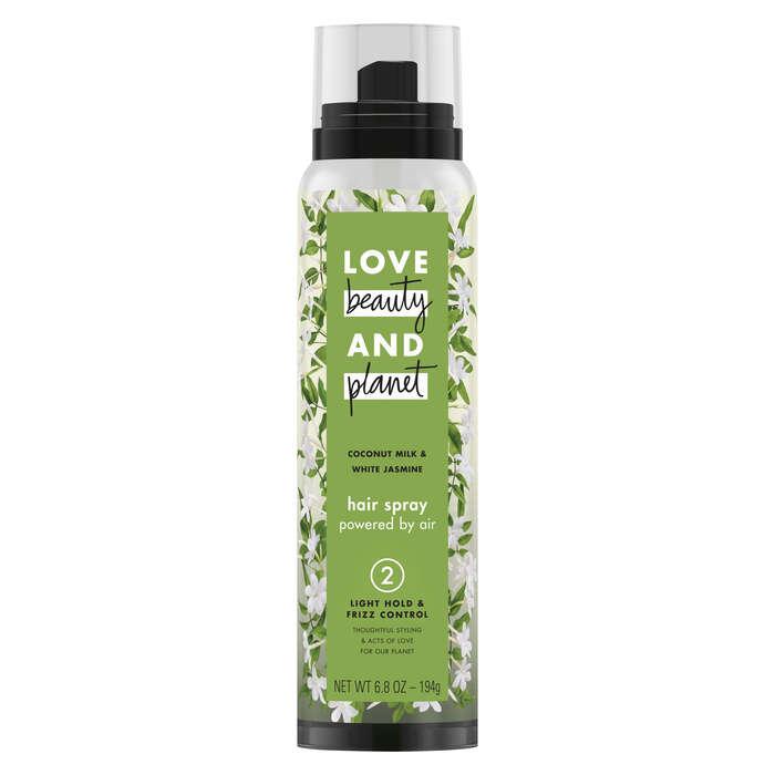 Love Beauty and Planet Hold & Frizz Control Hair Spray Coconut Milk and White Jasmine