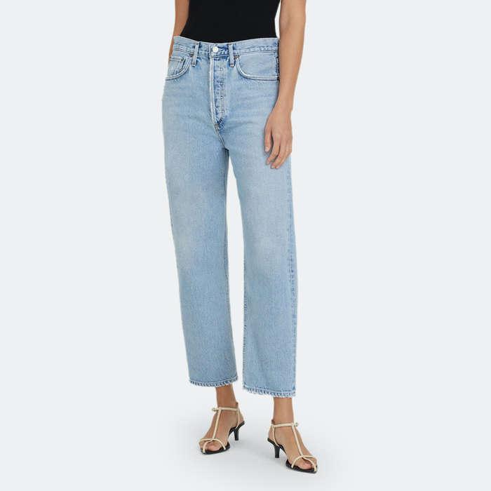 AGOLDE 90's Mid Rise Crop Jeans