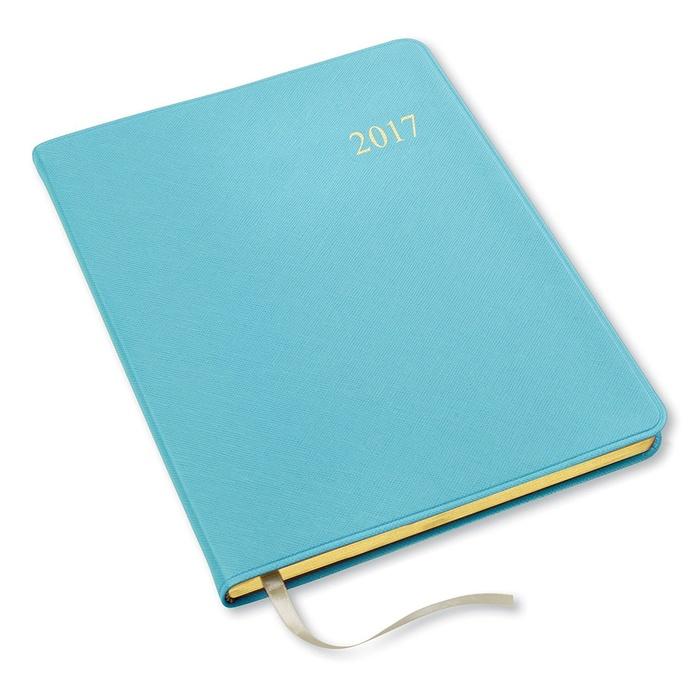 Gallery Leather Key West 2017 Large Monthly Planner