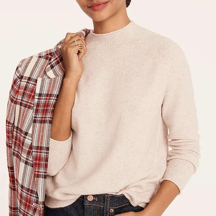 J.Crew Rollneck Sweater In Supersoft Yarn