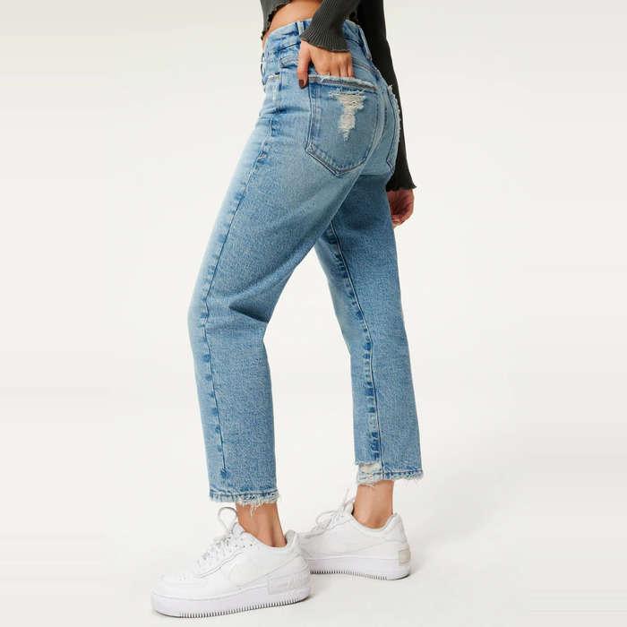 Good American Good Girlfriend Broke Down Hem