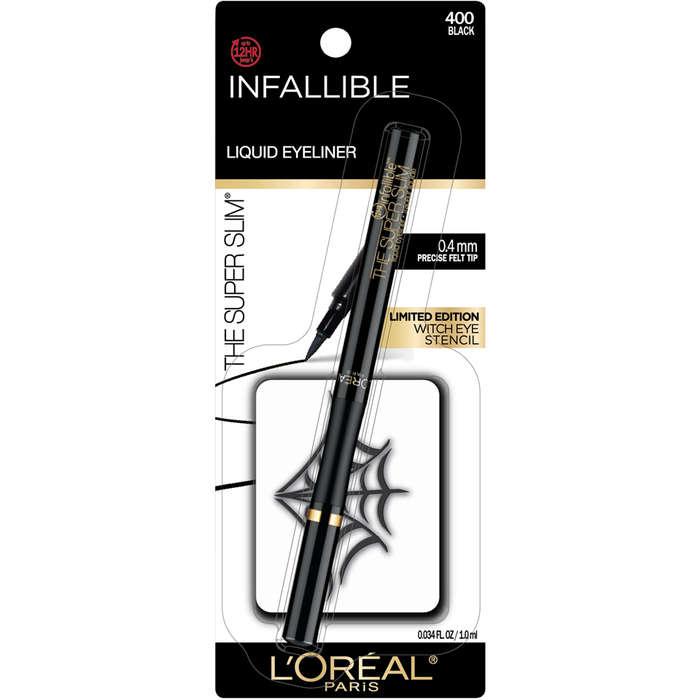 L'Oreal Paris Infallible Super Slim Eyeliner and Witch Eye Stencil