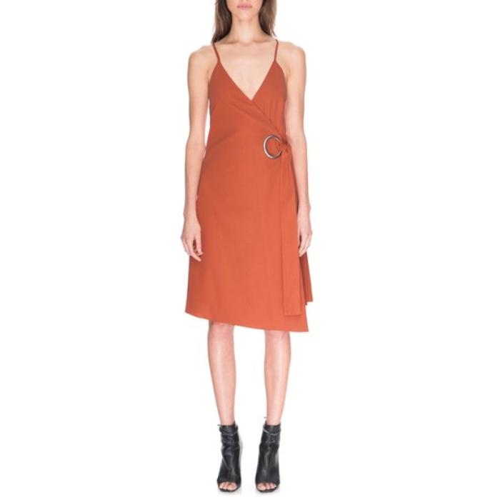 C/MEO Collective On the Line Grommet Wrap Dress