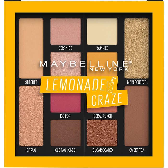 Maybelline Lemonade Craze Eyeshadow Palette Makeup