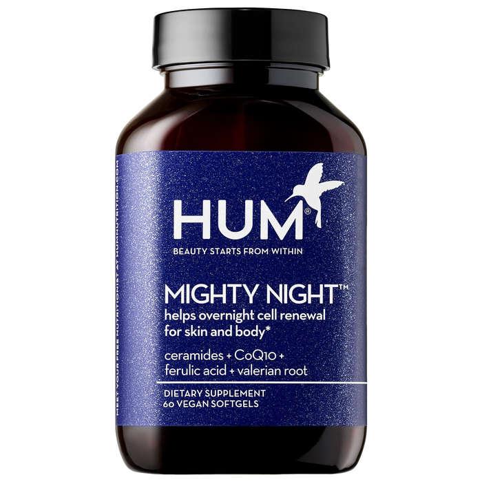 Hum Nutrition Mighty Night Overnight Renewal Supplement