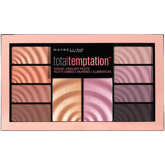 Maybelline New York Total Temptation Shadow + Highlight Palette