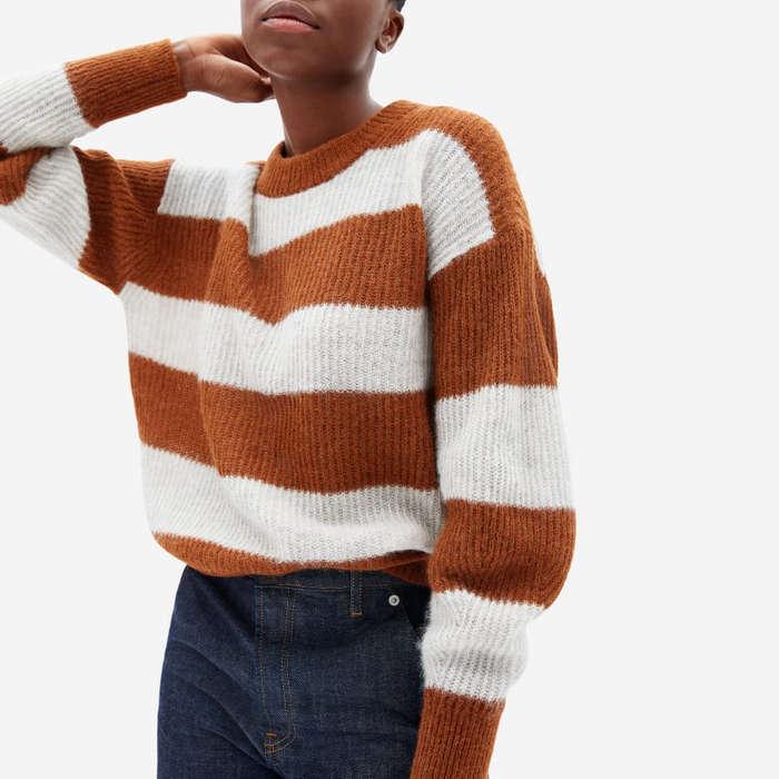 Everlane The Oversized Alpaca Crew