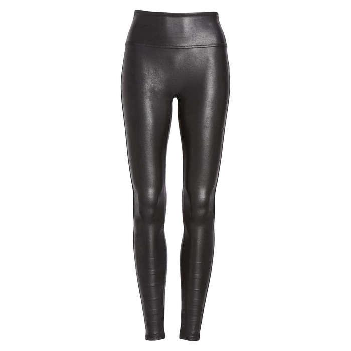 SPANX Faux Leather Leggings