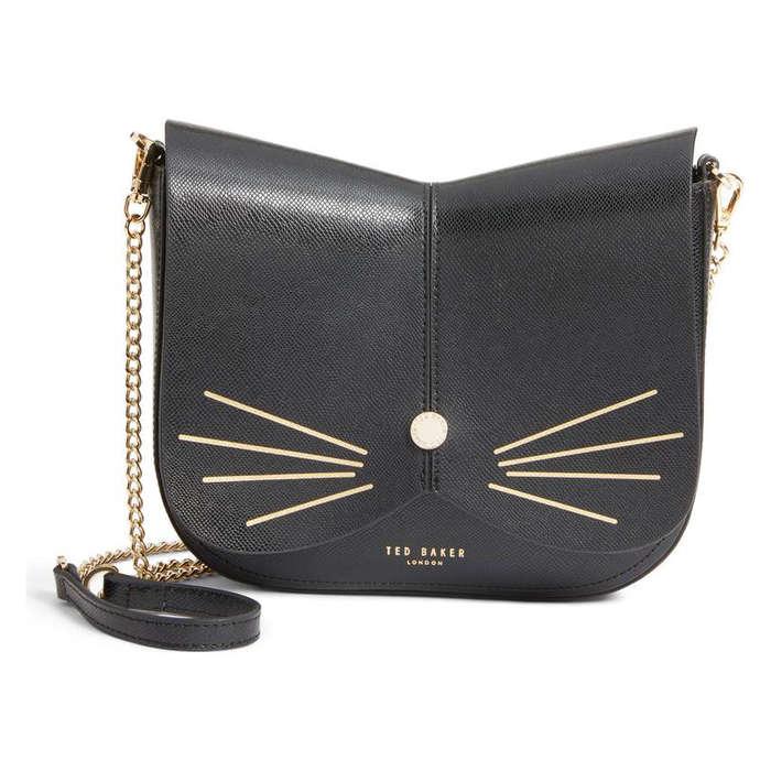 Ted Baker London Kittii Cat Leather Crossbody Bag - "I'm obsessed with this bag..and I’m a dog person!"