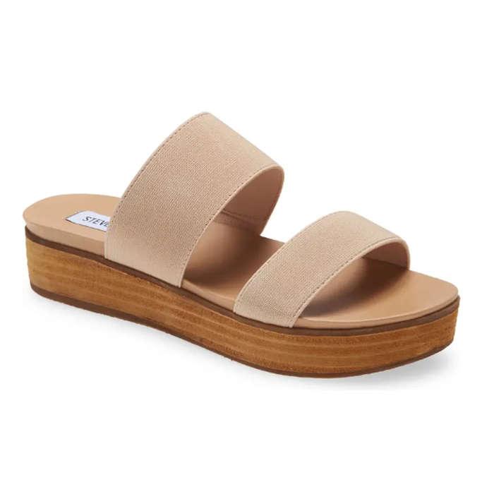 Steve Madden Aliyah Platform Slide Sandal
