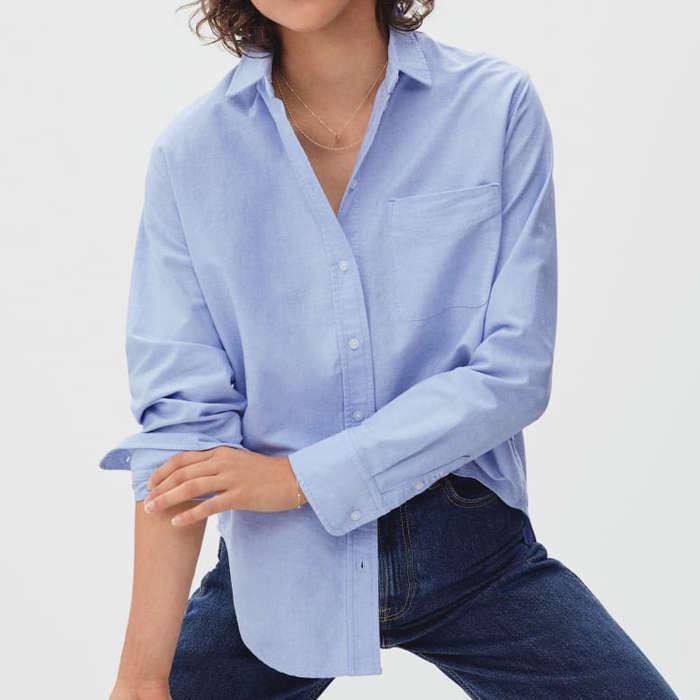 Everlane The Relaxed Oxford Shirt