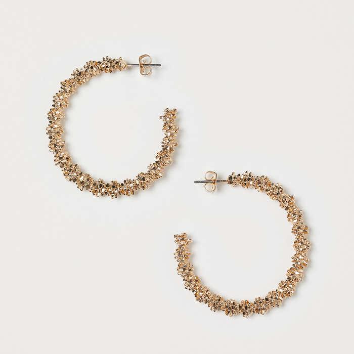H&M Gold Hoop Earrings
