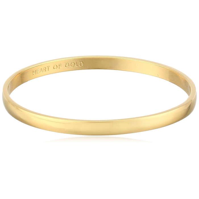 Kate Spade New York Idiom Bangles: Heart of Gold