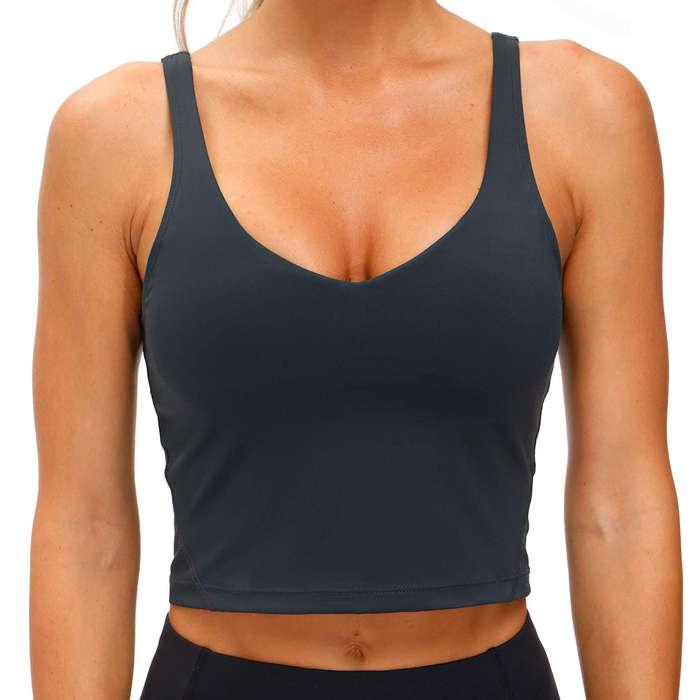 The Gym People Longline Sports Bra