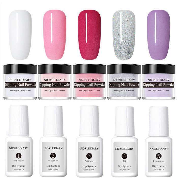 Nicole Diary Dip Nail Powder Starter Kit