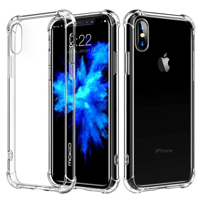 MoKo For iPhone X Transparent Case