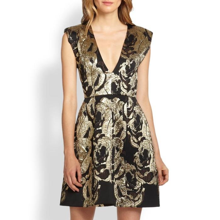 Alice + Olivia Dress - Pacey Lantern Metallic