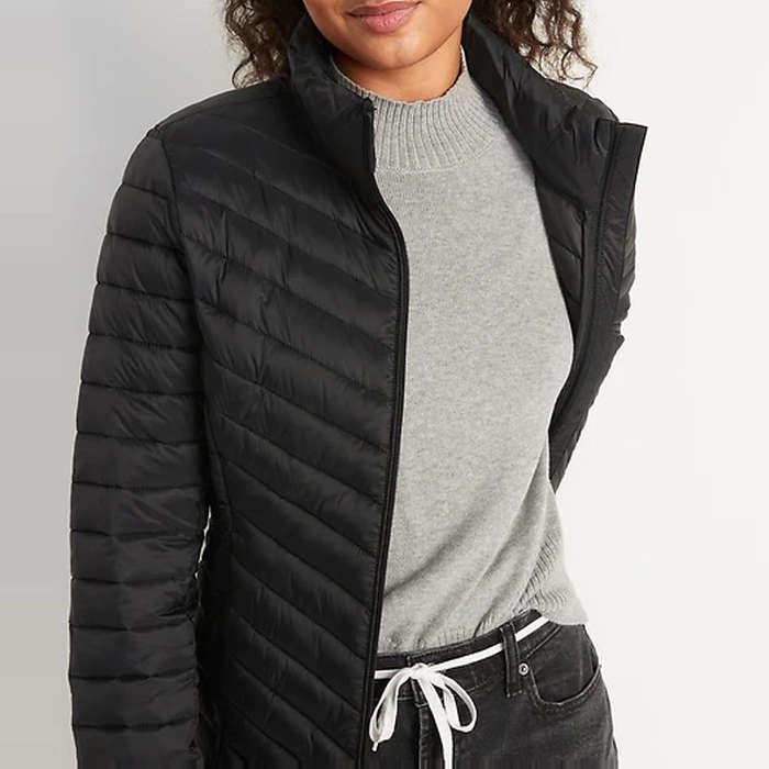 Old Navy Water-Resistant Narrow-Channel Packable Puffer Jacket