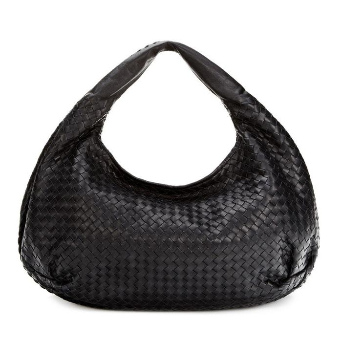 Bottega Veneta Large Belly Veneta Intrecciato Leather Hobo