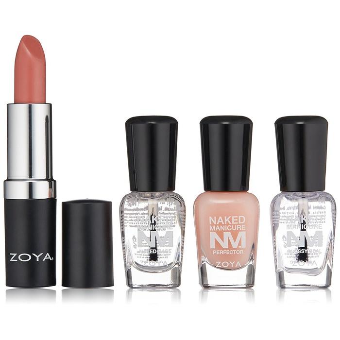 ZOYA Nail Polish, Naked Manicure Lips & Tips Perfecting Quad