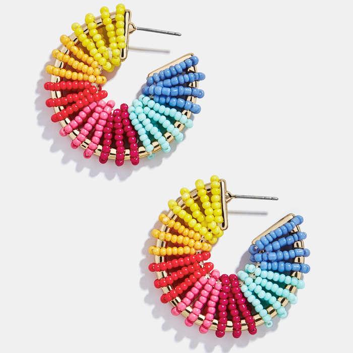 BaubleBar Giana Hoop Earrings