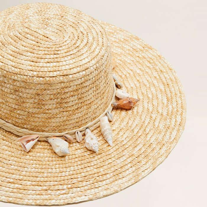 Mango Shells Straw Hat