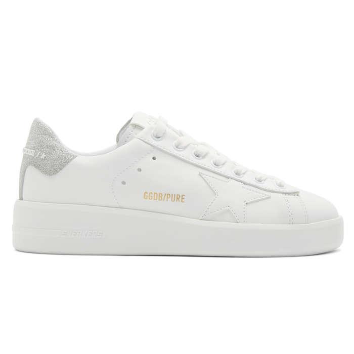 Golden Goose White Pure Star Sneakers