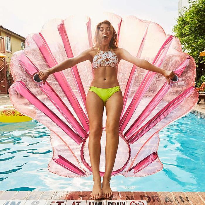 Urban Outfitters Shell Pool Float