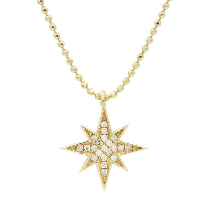 Kamaria Diamond North Star Necklace