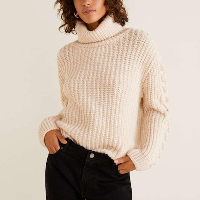 Embroidered Details Sweater