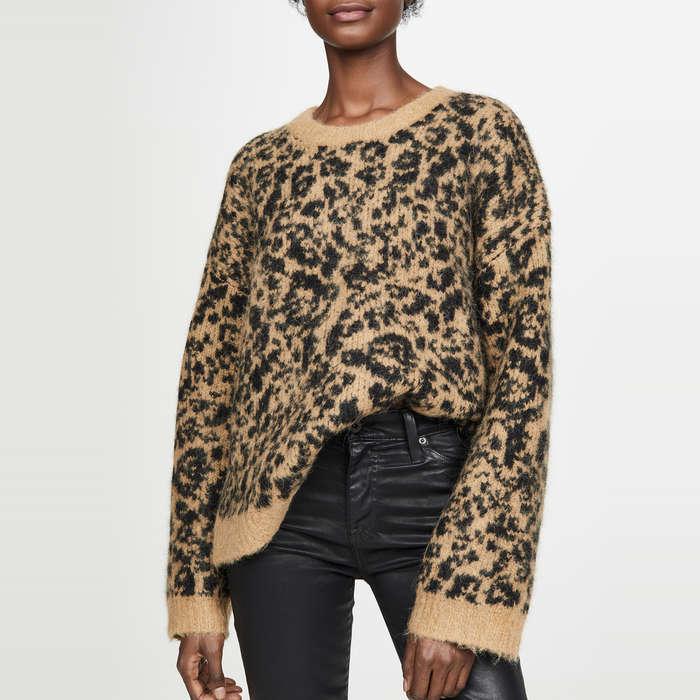 Madewell Leopard Sweater