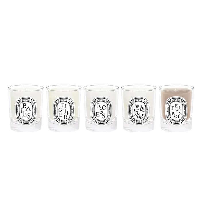 Diptyque Travel Size Scented Candle Set