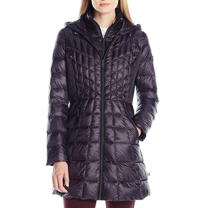 Bernardo Glossy Nylon Primaloft Jacket