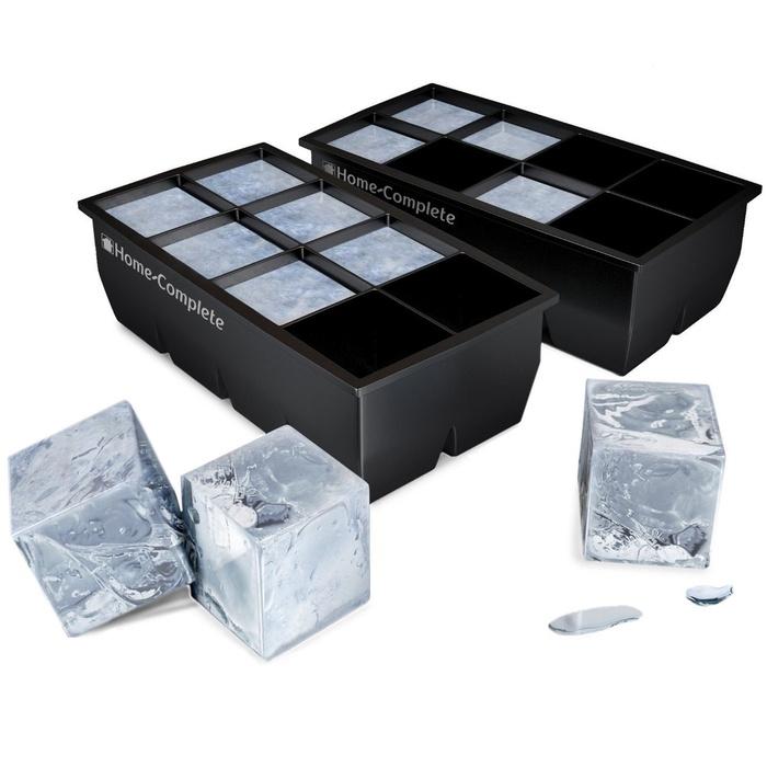 Best Ice Cube Trays - 2 Large Silicone Pack