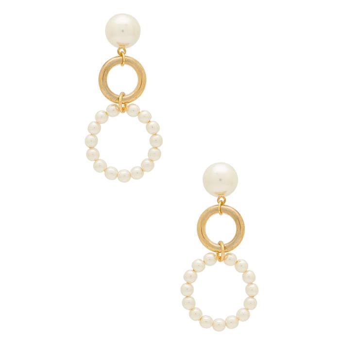 Ettika Double Drop Earrings