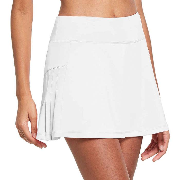 Baleaf High Waisted Pleated Tennis Skirt