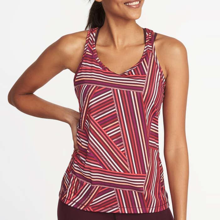 Old Navy Semi-Fitted Racerback Performance Tank