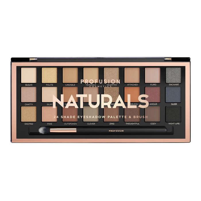 Profusion Cosmetics Shadow Naturals 24 Shade Palette